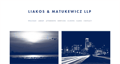 Desktop Screenshot of liakoslaw.com